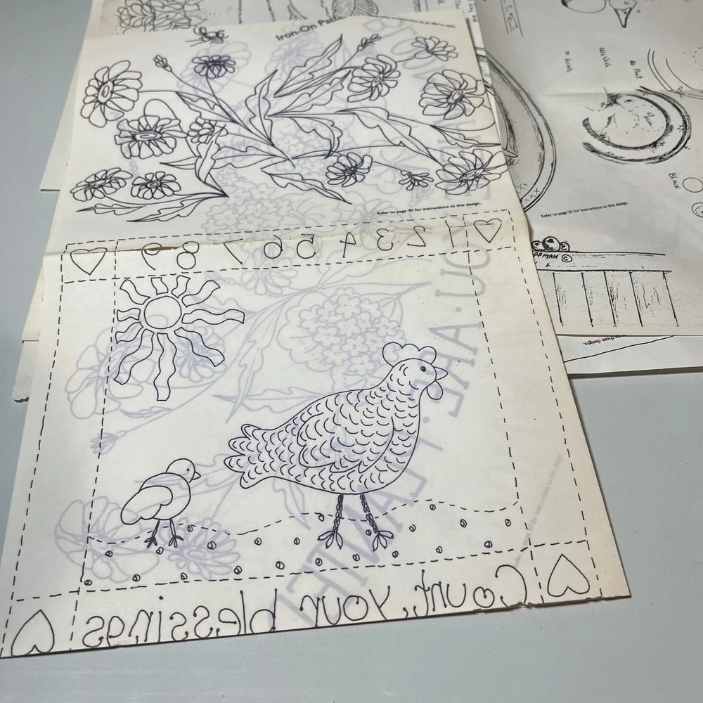 Let's Paint! Magazine Issue 12 April-June 1995 Iron-On Patterns Angels Country